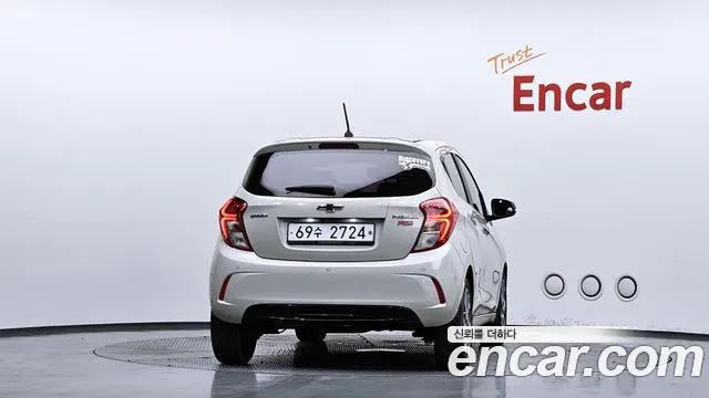 CHEVROLET SPARK 2019 — 46 983 км, белый-перламутр, Корея — под ключ — фото 4
