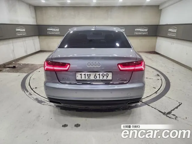 AUDI A6 2016 — 113 000 км, серый, Корея — под ключ — фото 4