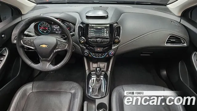 CHEVROLET CRUZE 2017 — 89 392 км, чёрный, Корея — под ключ — фото 7