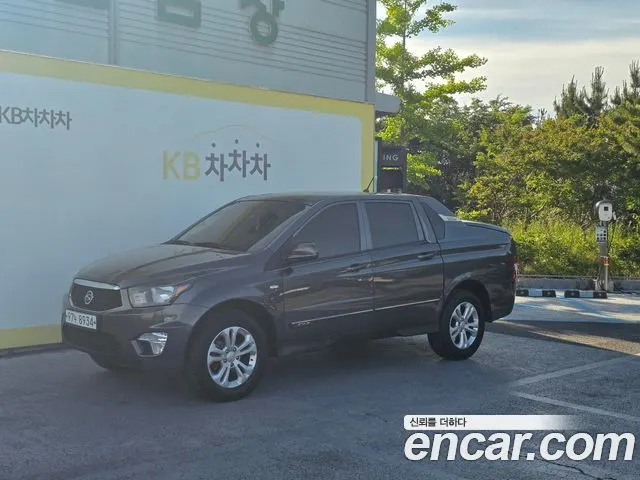 KGM KORANDO SPORTS 2016 — 143 986 км, серый, Корея — под ключ — фото 1
