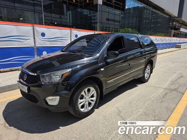 KGM KORANDO SPORTS 2016 — 166 000 км, чёрный, Корея — под ключ — фото 11