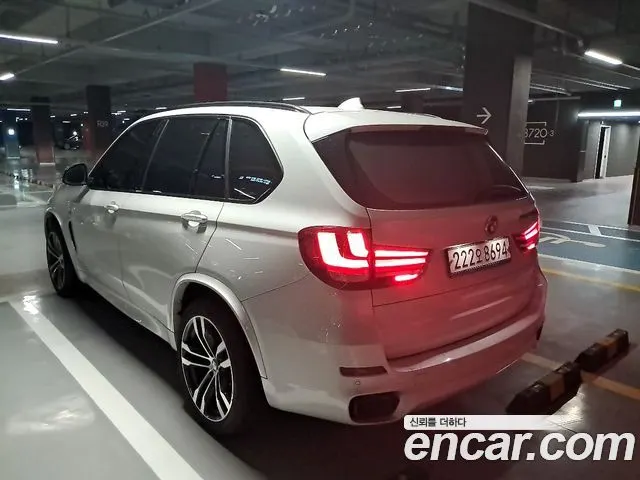 BMW X5 2017 — 135 681 км, белый, Корея — под ключ — фото 4