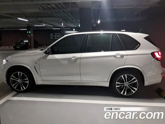 BMW X5 2017 — 135 681 км, белый, Корея — под ключ — фото 5