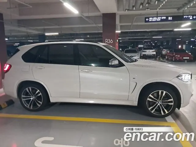 BMW X5 2017 — 135 681 км, белый, Корея — под ключ — фото 8