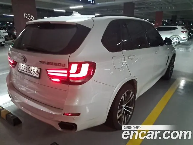 BMW X5 2017 — 135 681 км, белый, Корея — под ключ — фото 9