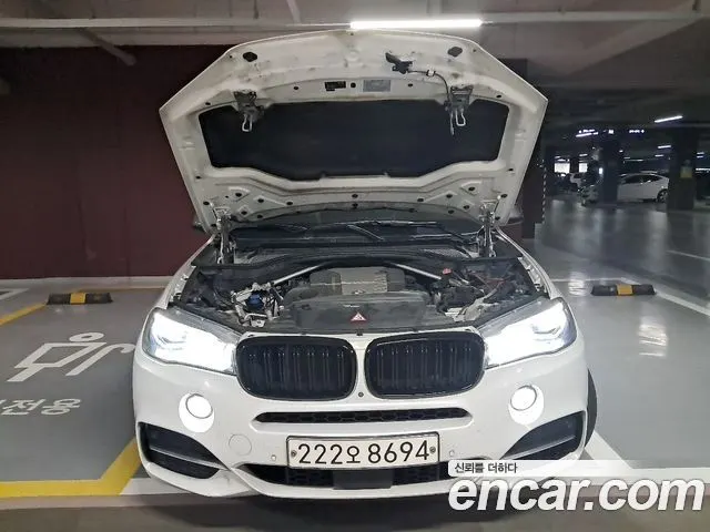BMW X5 2017 — 135 681 км, белый, Корея — под ключ — фото 10