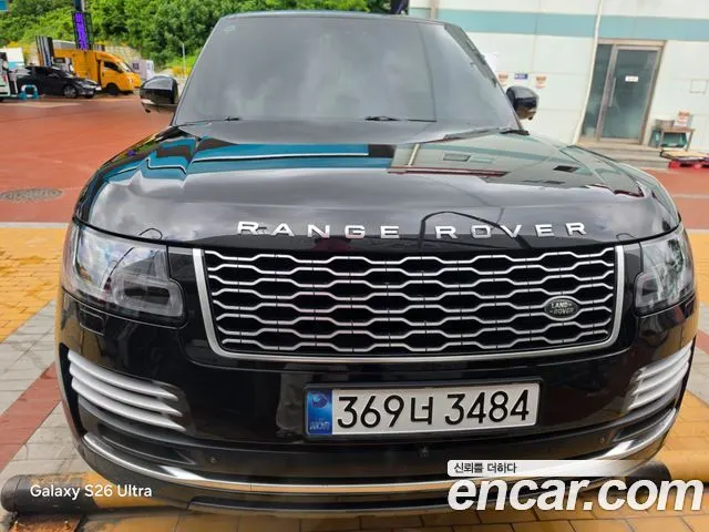 LAND ROVER RANGE ROVER (4 ПОК.) 2015 — 89 000 км, чёрный, Корея — под ключ — фото 3