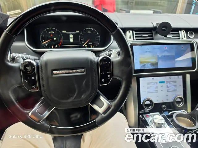 LAND ROVER RANGE ROVER (4 ПОК.) 2015 — 89 000 км, чёрный, Корея — под ключ — фото 6