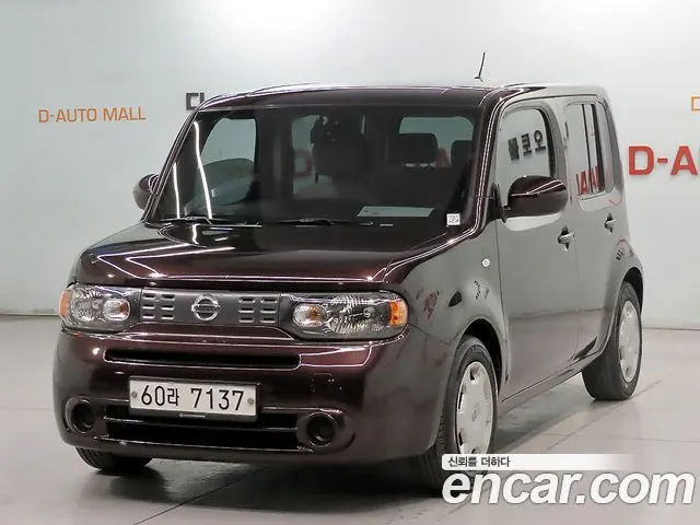 NISSAN CUBE — из Кореи под ключ