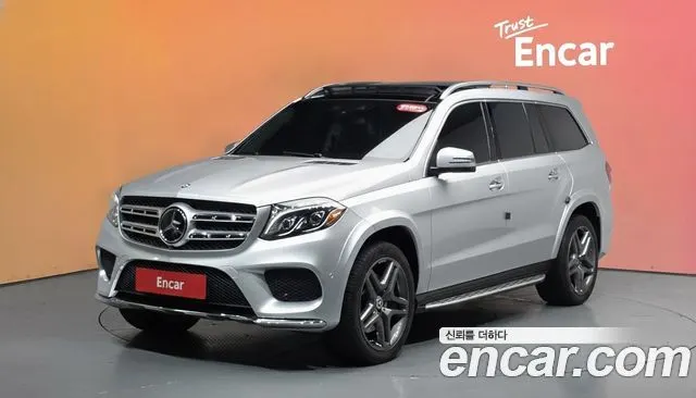 MERCEDES-BENZ GLS-CLASS X166 2017 — 166 510 км, серебристо-серый, Корея — под ключ — фото 2