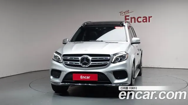 MERCEDES-BENZ GLS-CLASS X166 2017 — 166 510 км, серебристо-серый, Корея — под ключ — фото 3