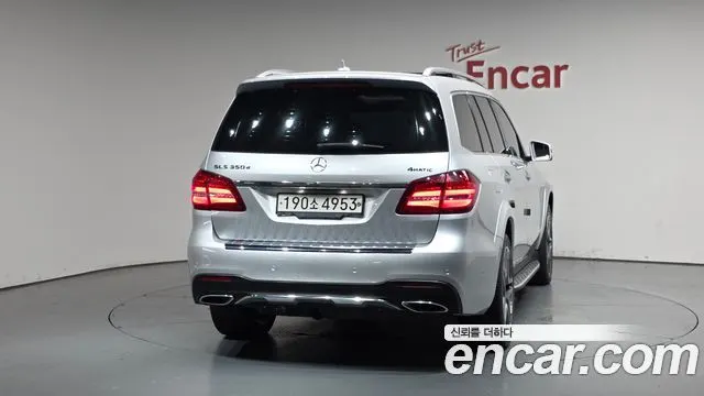 MERCEDES-BENZ GLS-CLASS X166 2017 — 166 510 км, серебристо-серый, Корея — под ключ — фото 4