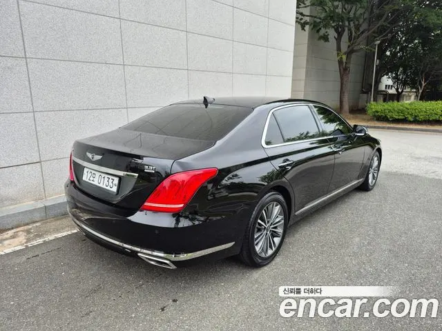 GENESIS EQ900 2016 — 210 000 км, чёрный, Корея — под ключ — фото 10