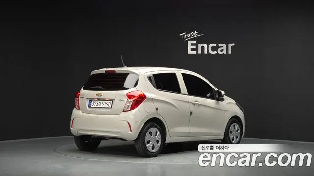 CHEVROLET SPARK 2016 — 78 299 км, белый-перламутр, Корея — под ключ — фото 2