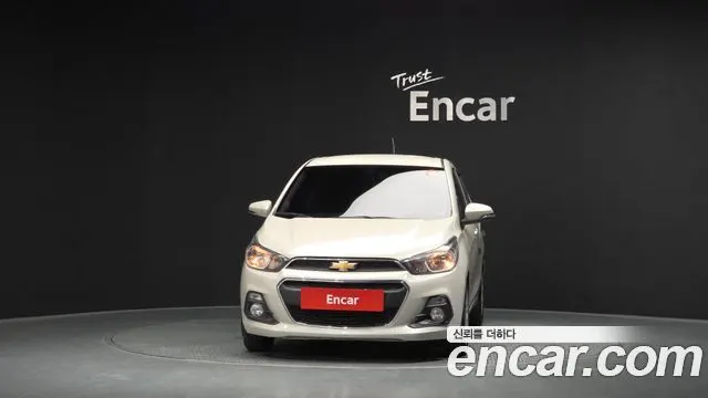 CHEVROLET SPARK 2016 — 78 299 км, белый-перламутр, Корея — под ключ — фото 3