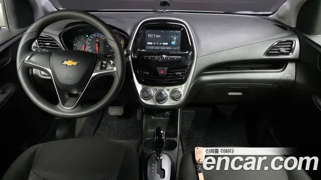 CHEVROLET SPARK 2016 — 78 299 км, белый-перламутр, Корея — под ключ — фото 7