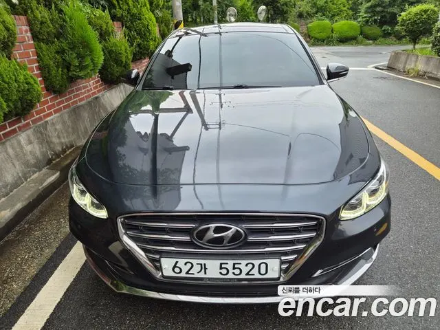 HYUNDAI GRANDEUR 2018 — 151 300 км, тёмно-зелёный, Корея — под ключ — фото 2