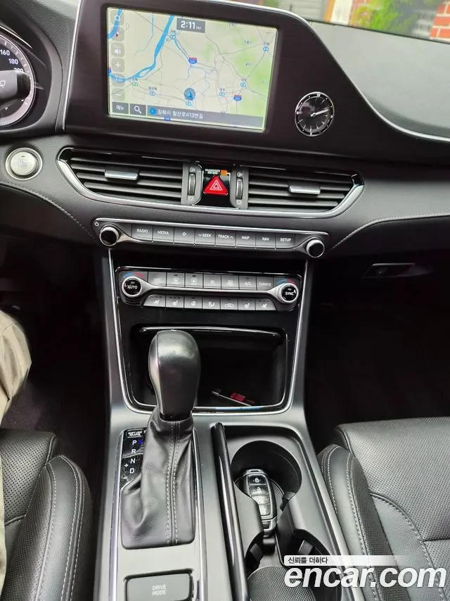 HYUNDAI GRANDEUR 2018 — 151 300 км, тёмно-зелёный, Корея — под ключ — фото 7