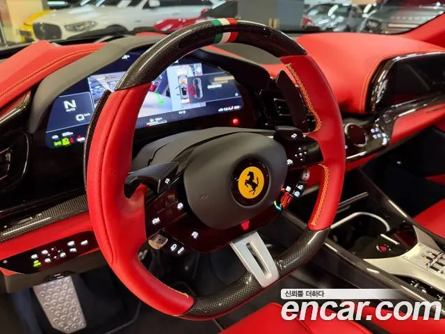FERRARI PUROSANGUE 2025 — 2 000 км, чёрный, Корея — под ключ — фото 10