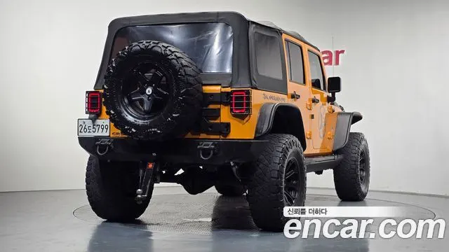 JEEP WRANGLER (JK) 2013 — 153 450 км, жёлтый, Корея — под ключ — фото 2