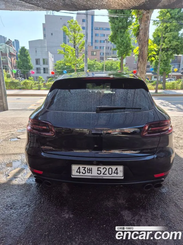 PORSCHE MACAN 2018 — 37 900 км, чёрный, Корея — под ключ — фото 4
