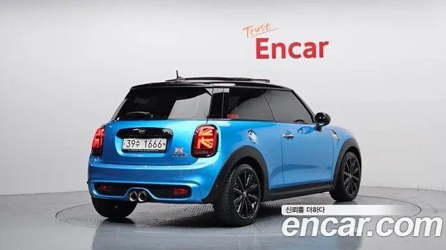 MINI COOPER S 2019 — 78 382 км, синий, Корея — под ключ — фото 2