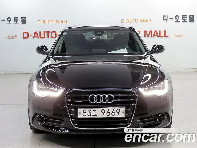 AUDI A6 2015 — 148 490 км, чёрный, Корея — под ключ — фото 2