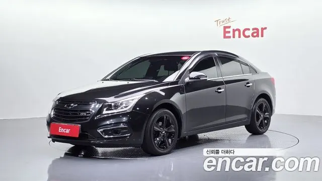 CHEVROLET AMAZING NEW CRUZE 2016 — 101 177 км, чёрный, Корея — под ключ — фото 1