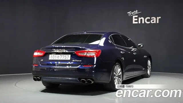 MASERATI QUATTROPORTE 2016 — 179 934 км, синий, Корея — под ключ — фото 2