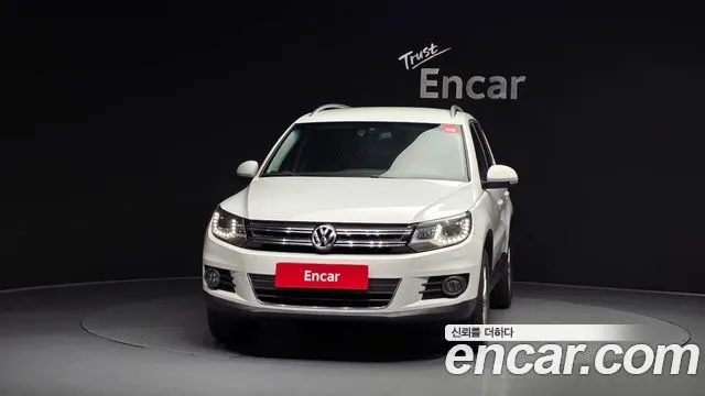 VOLKSWAGEN TIGUAN 2015 — 165 833 км, белый, Корея — под ключ — фото 3