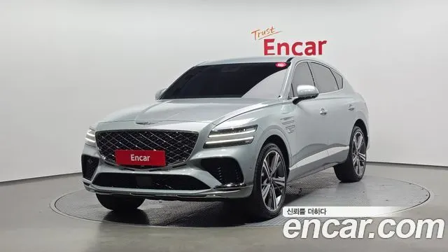 GENESIS GV80 COUPE 2024 — 23 518 км, серебристо-серый, Корея — под ключ — фото 1