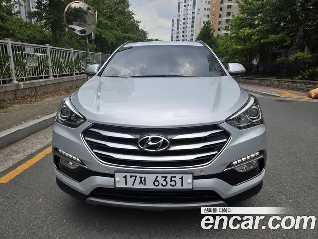 HYUNDAI SANTA FE 2018 — 220 706 км, серебристый, Корея — под ключ — фото 12