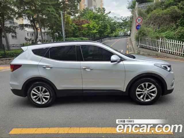 HYUNDAI SANTA FE 2018 — 220 706 км, серебристый, Корея — под ключ — фото 3