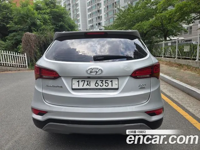 HYUNDAI SANTA FE 2018 — 220 706 км, серебристый, Корея — под ключ — фото 4
