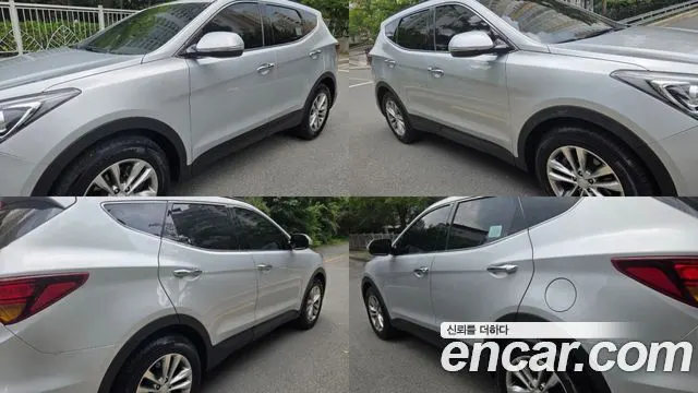 HYUNDAI SANTA FE 2018 — 220 706 км, серебристый, Корея — под ключ — фото 5