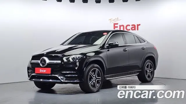 MERCEDES-BENZ GLE-CLASS W167 2021 — 93 988 км, чёрный, Корея — под ключ — фото 1