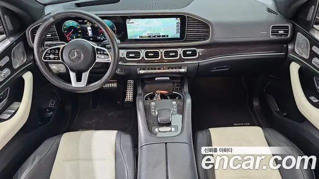 MERCEDES-BENZ GLE-CLASS W167 2021 — 93 988 км, чёрный, Корея — под ключ — фото 7