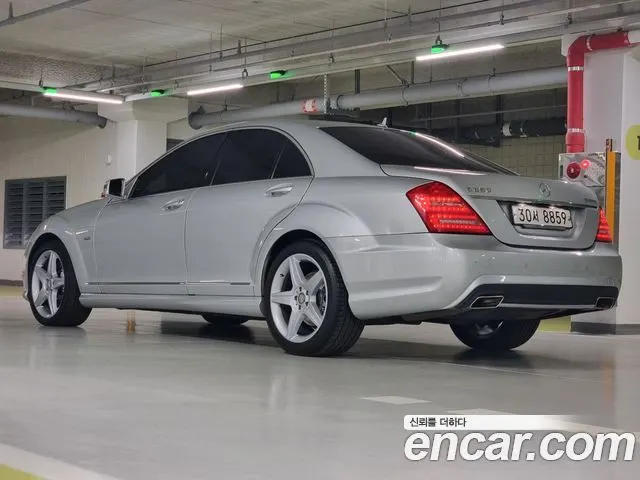 MERCEDES-BENZ S-CLASS W221 2011 — 155 714 км, серебристый, Корея — под ключ — фото 2