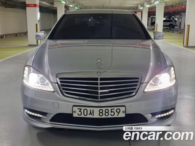 MERCEDES-BENZ S-CLASS W221 2011 — 155 714 км, серебристый, Корея — под ключ — фото 3