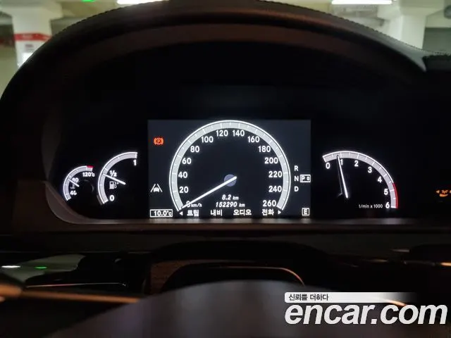 MERCEDES-BENZ S-CLASS W221 2011 — 155 714 км, серебристый, Корея — под ключ — фото 9