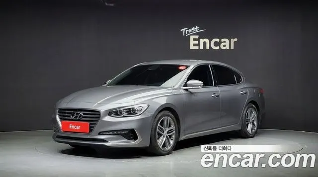 HYUNDAI GRANDEUR 2019 — 65 501 км, серебристо-серый, Корея — под ключ — фото 1