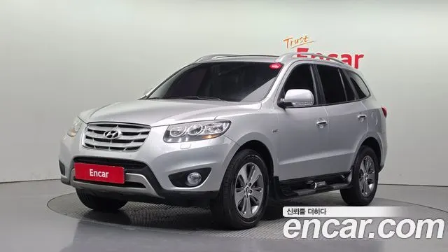 HYUNDAI SANTA FE 2011 — 134 949 км, серебристый, Корея — под ключ — фото 1