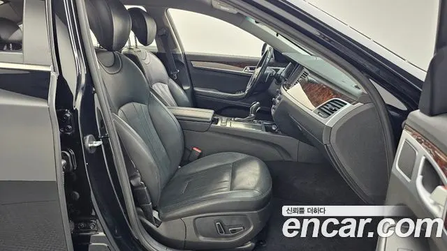 HYUNDAI GENESIS DH 2016 — 163 540 км, чёрный, Корея — под ключ — фото 11