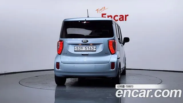 KIA RAY 2014 — 127 675 км, светло-серебристый, Корея — под ключ — фото 4