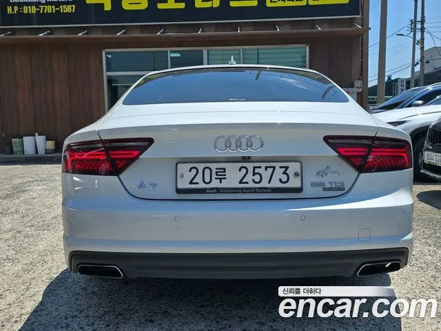 AUDI A7 2016 — 229 550 км, белый, Корея — под ключ — фото 4