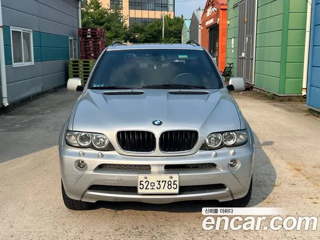 BMW X5 2006 — 84 500 км, серебристый, Корея — под ключ — фото 10