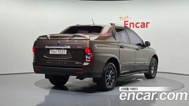 KGM KORANDO SPORTS 2016 — 103 986 км, коричневый, Корея — под ключ — фото 2