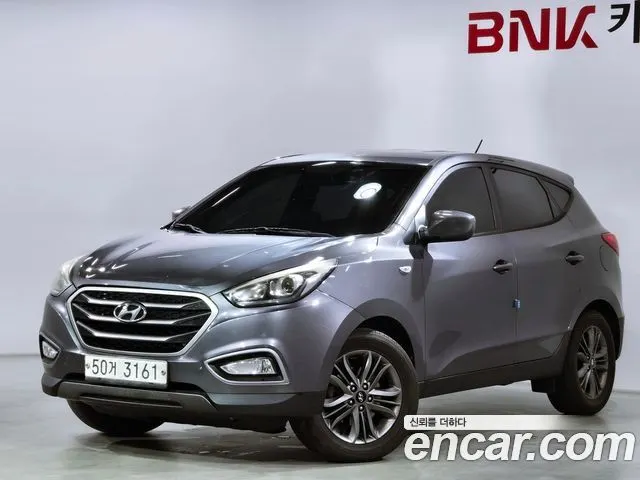 HYUNDAI TUCSON 2014 — 241 497 км, серый, Корея — под ключ — фото 1