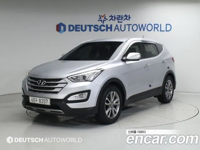 HYUNDAI SANTA FE 2013 — 136 591 км, серебристый, Корея — под ключ — фото 12