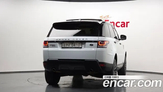 LAND ROVER RANGE ROVER SPORT 2016 — 82 554 км, белый, Корея — под ключ — фото 4